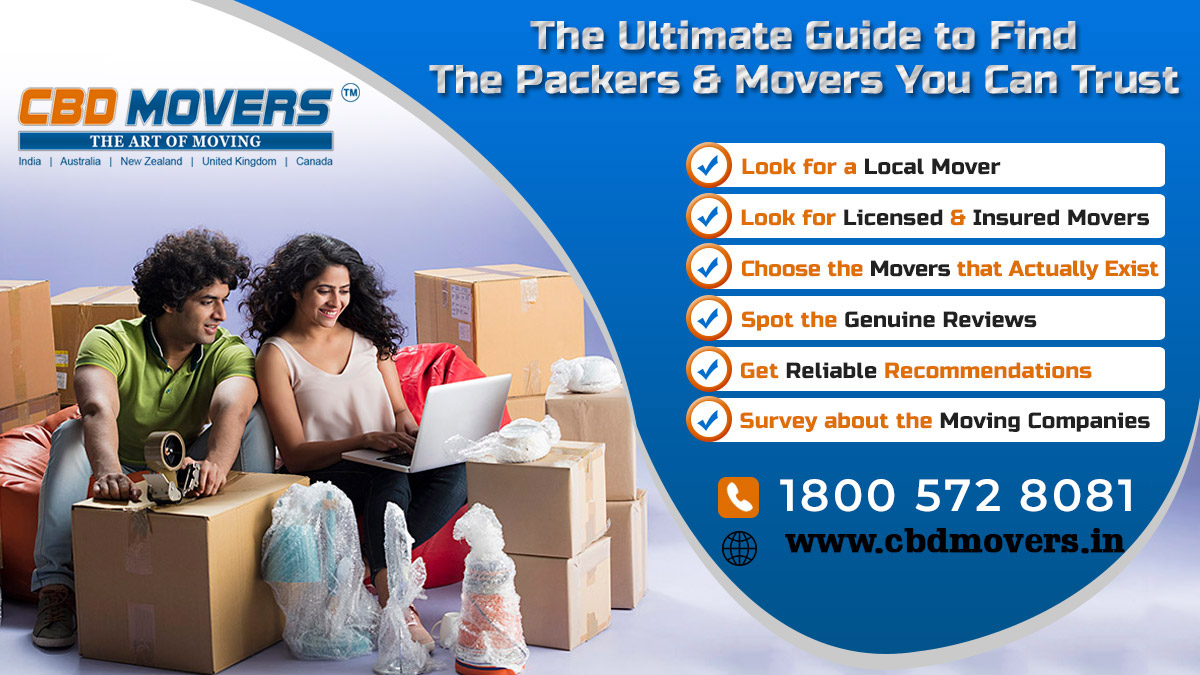 Packers and Movers where You Can Trust