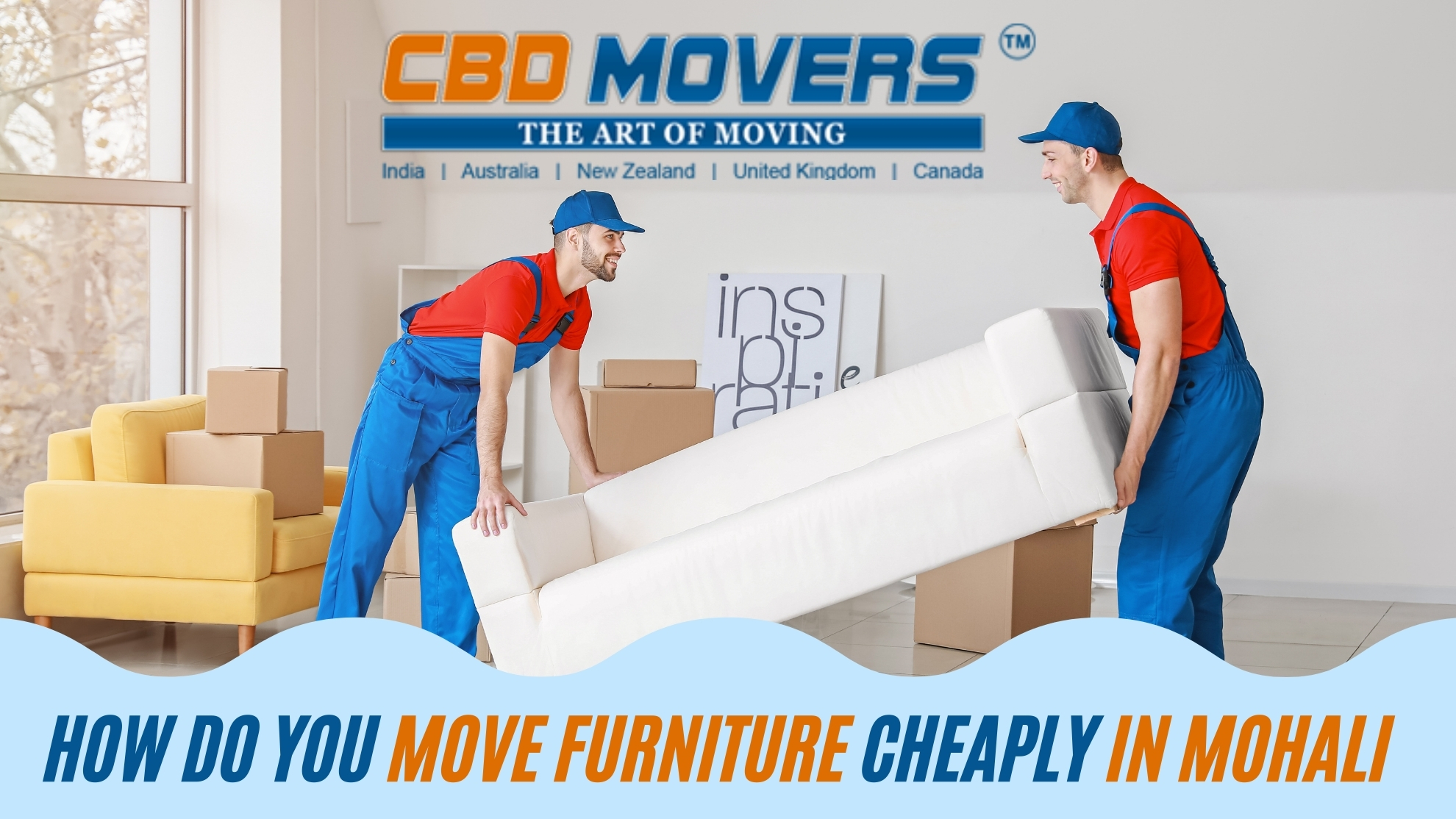 How Do You Move Furniture Cheaply in Mohali